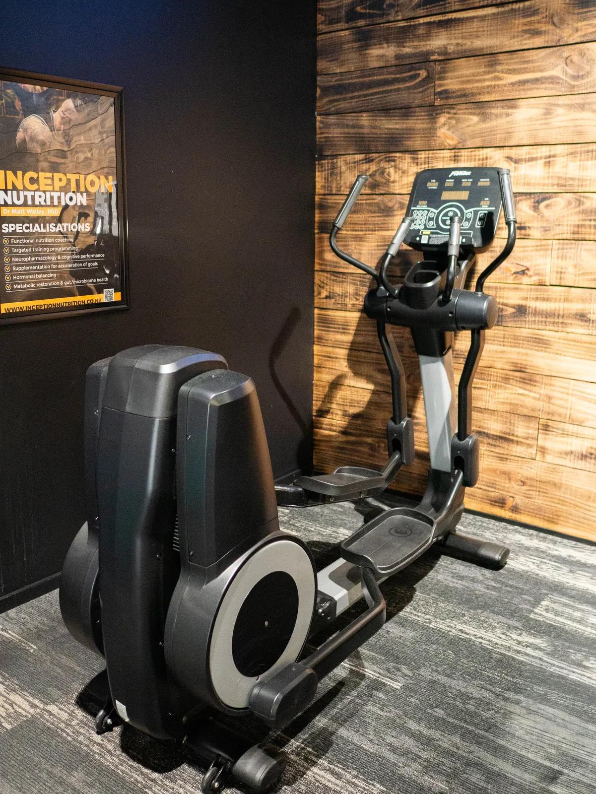 Elliptical Trainer at Inception Gym Christchurch