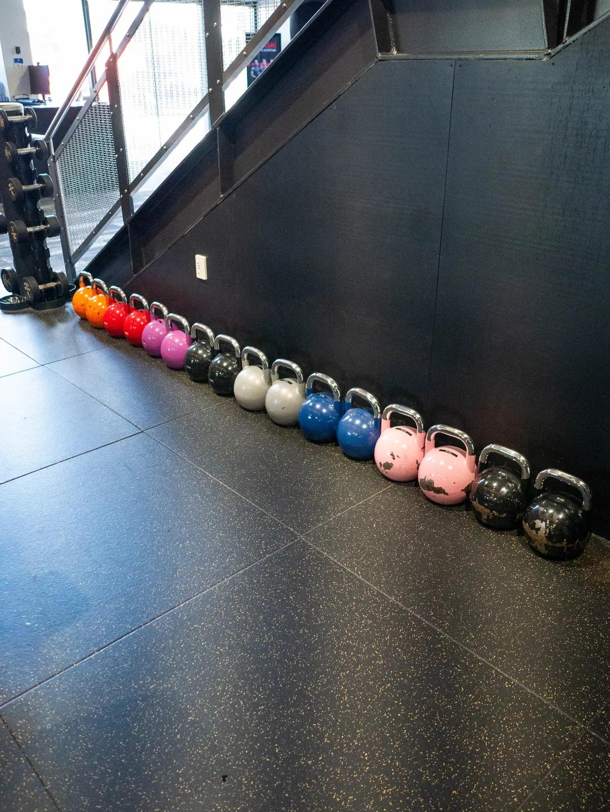 Kettle Bells at Inception Gym Christchurch