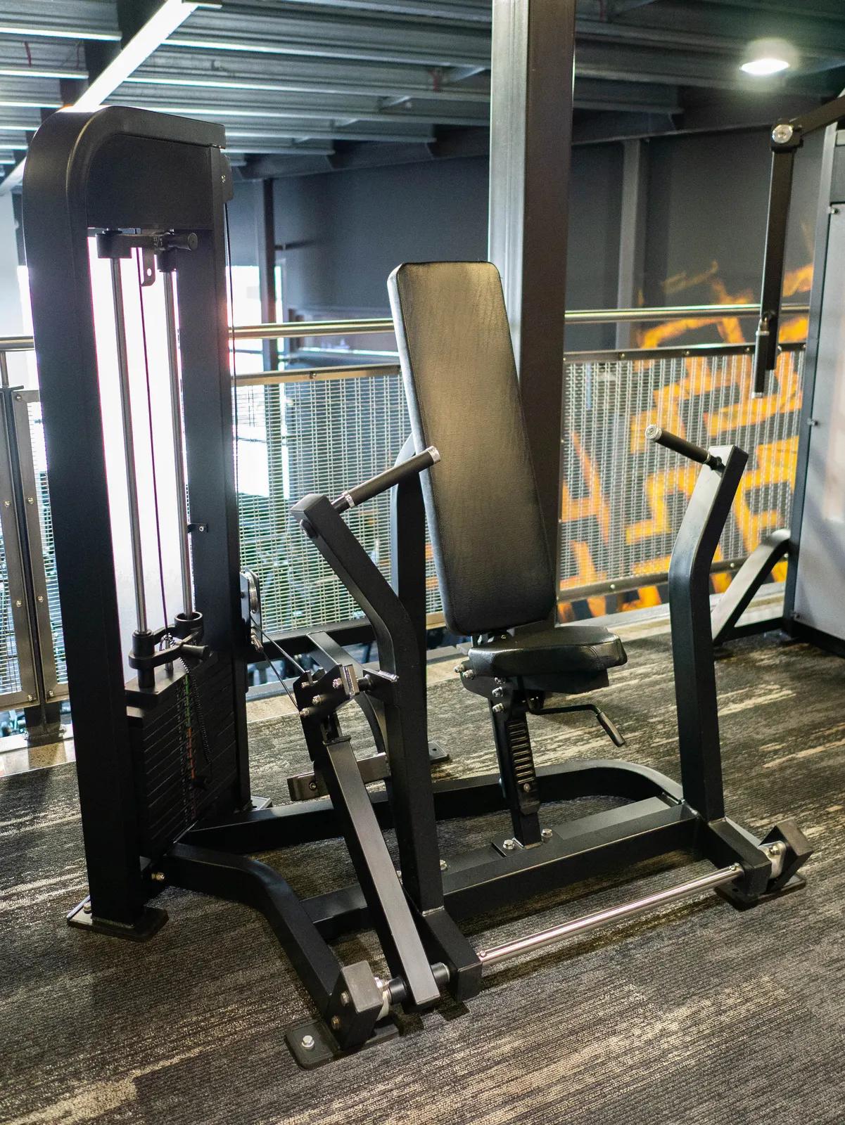 Pin Loaded Chest Press Machine at Inception Gym Christchurch