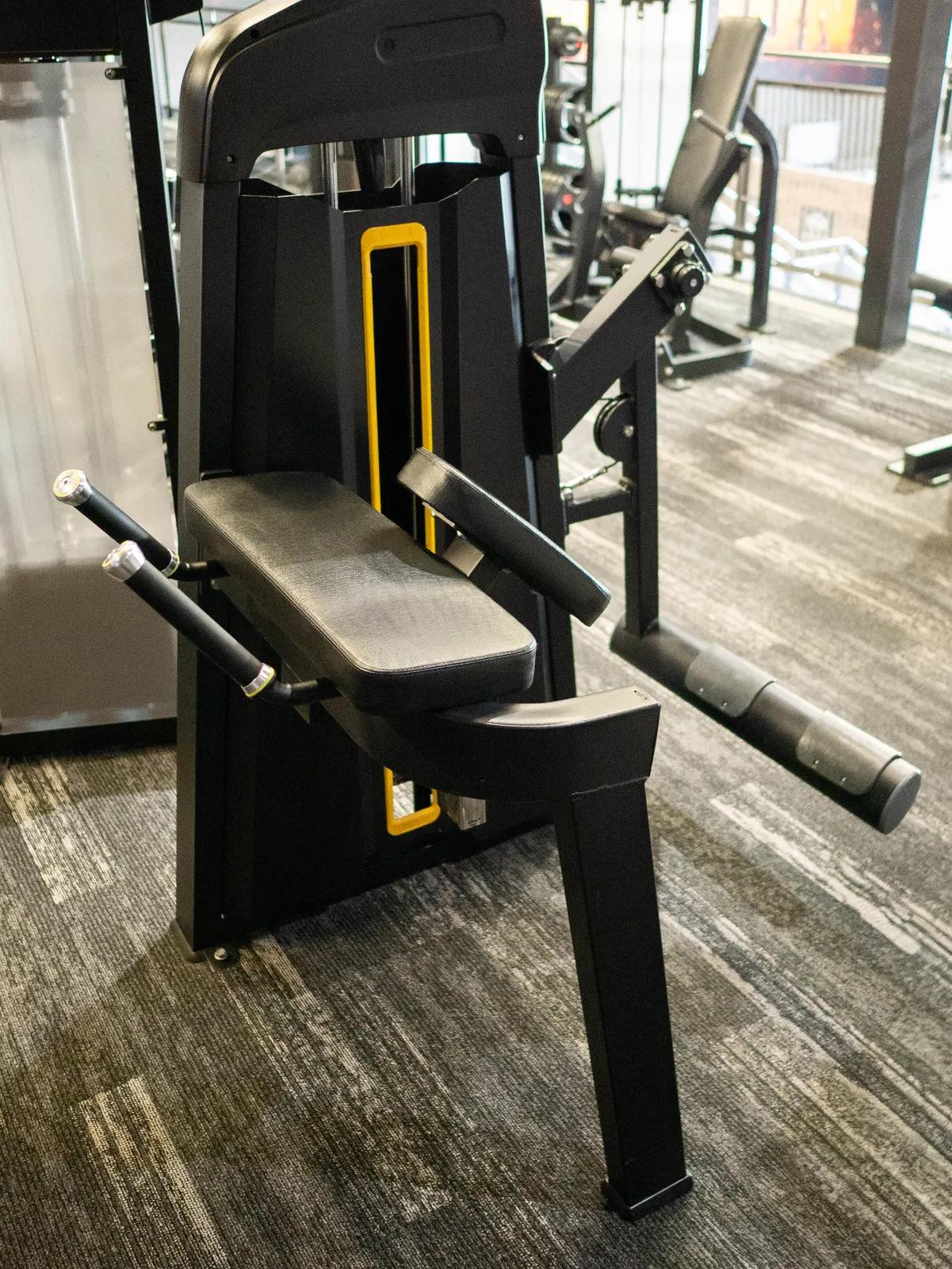 Pin Loaded Kickback Machine at Inception Gym Christchurch