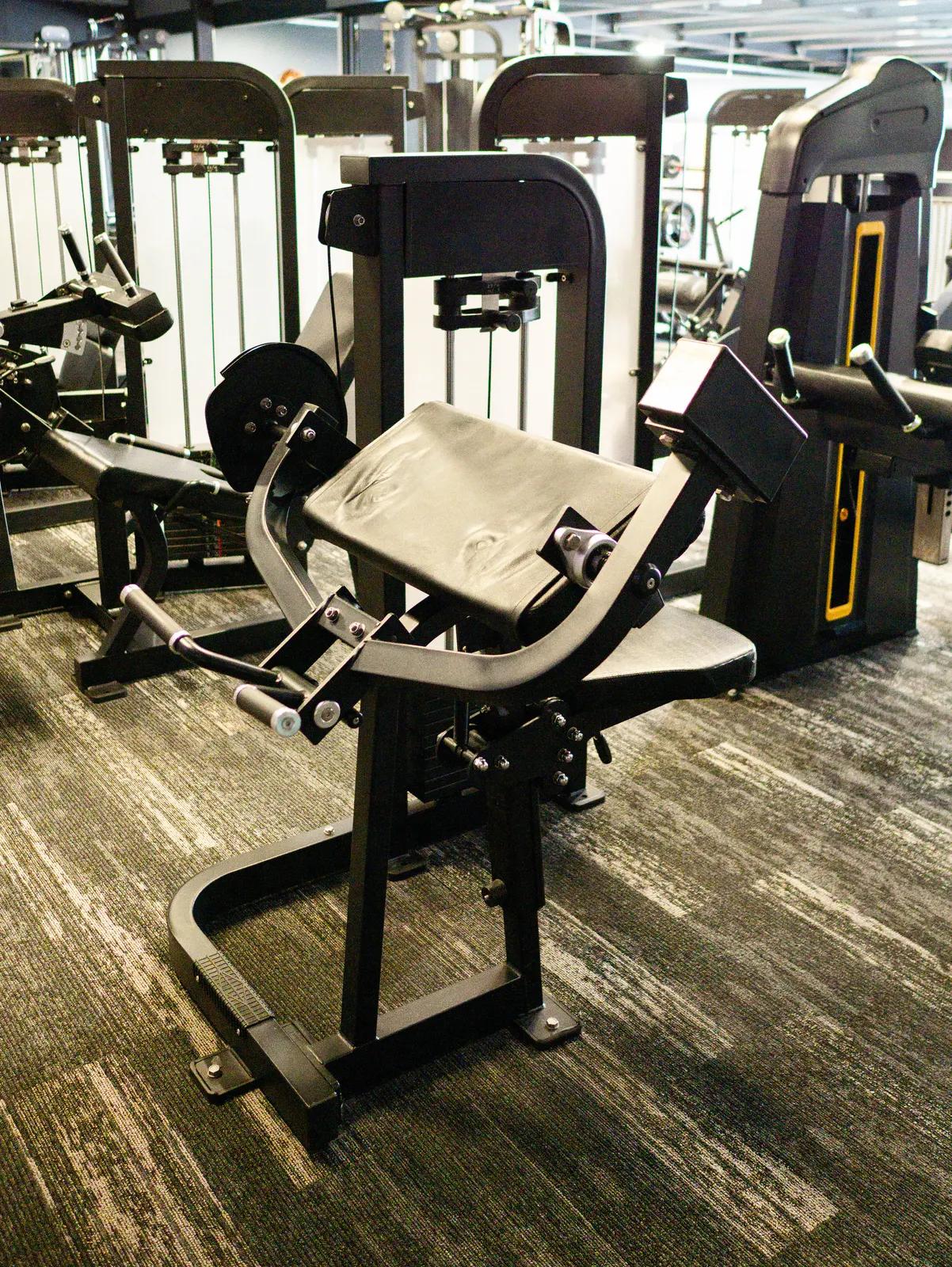 Pin Loaded Seated Bicep Curl Machine at Inception Gym Christchurch