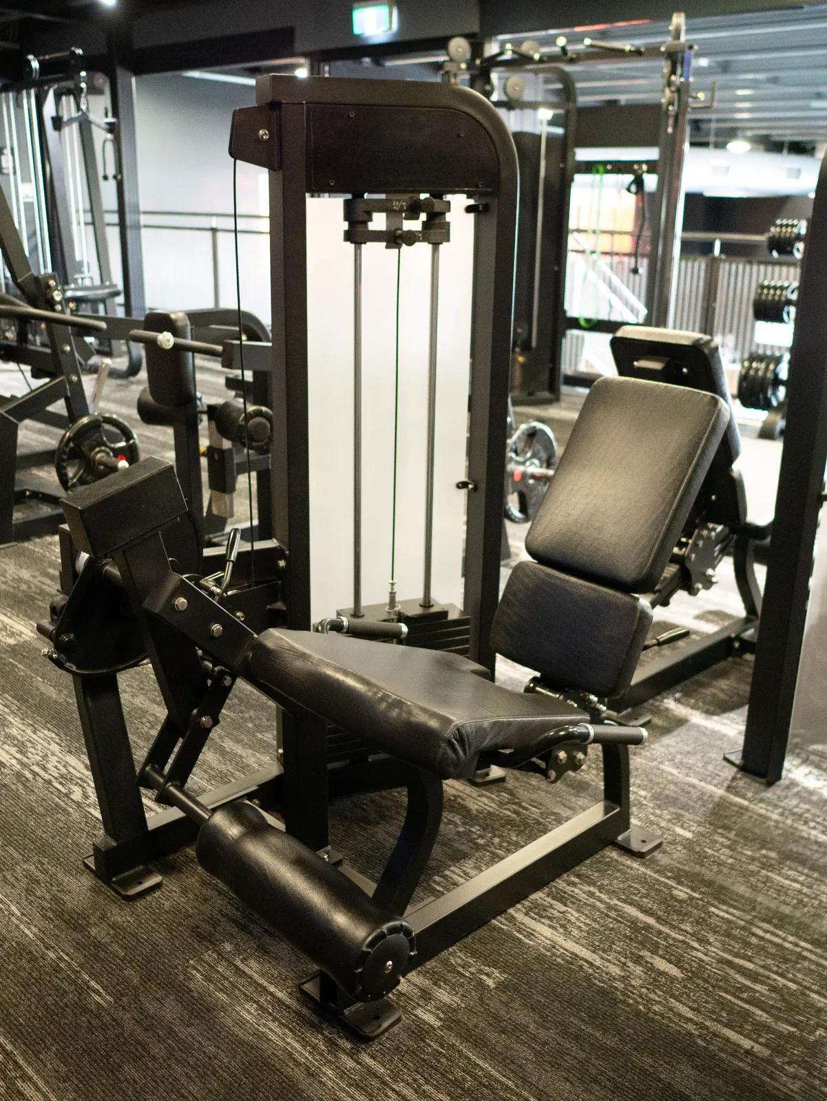 Pin Loaded Seated Leg Extension at Inception Gym Christchurch
