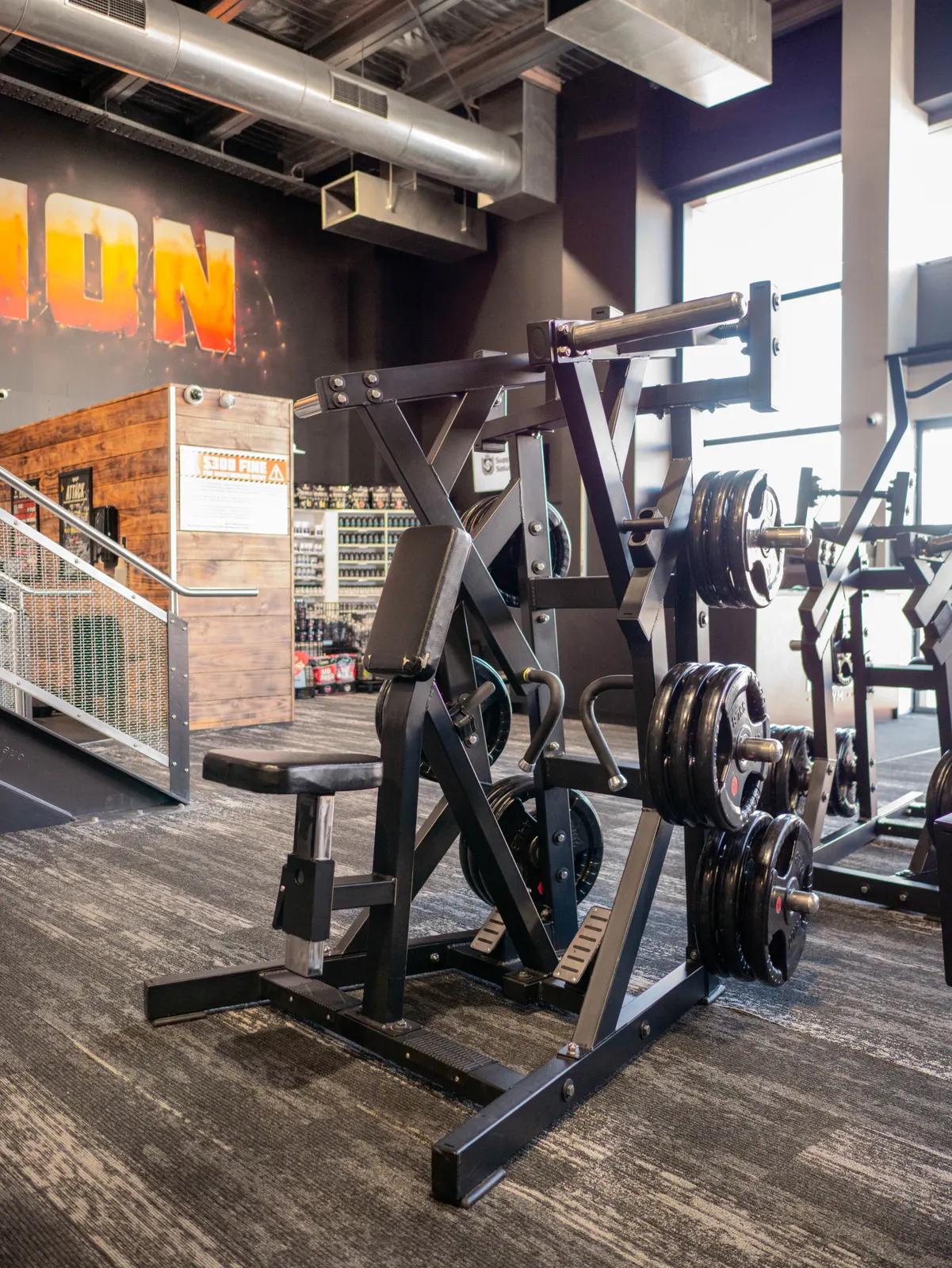Plate-Loaded Bent Over Row at Inception Gym Christchurch