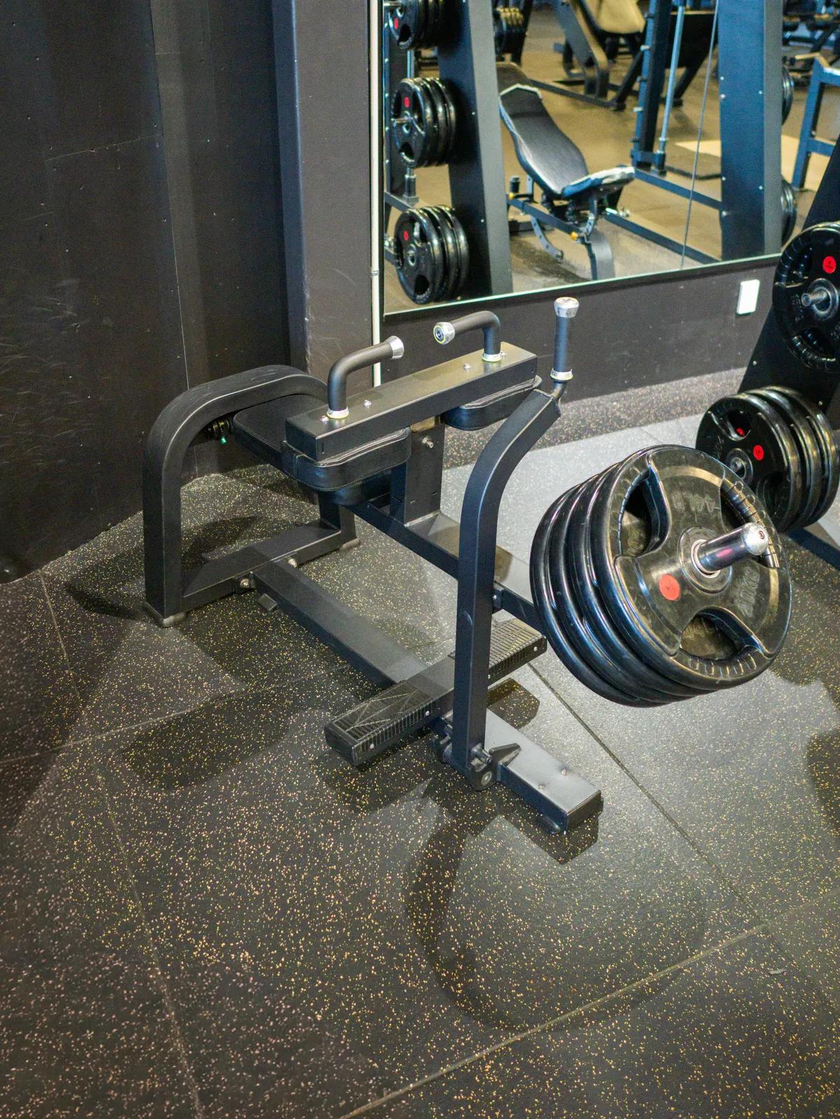 Plate-Loaded Calf Raise Machine at Inception Gym Christchurch