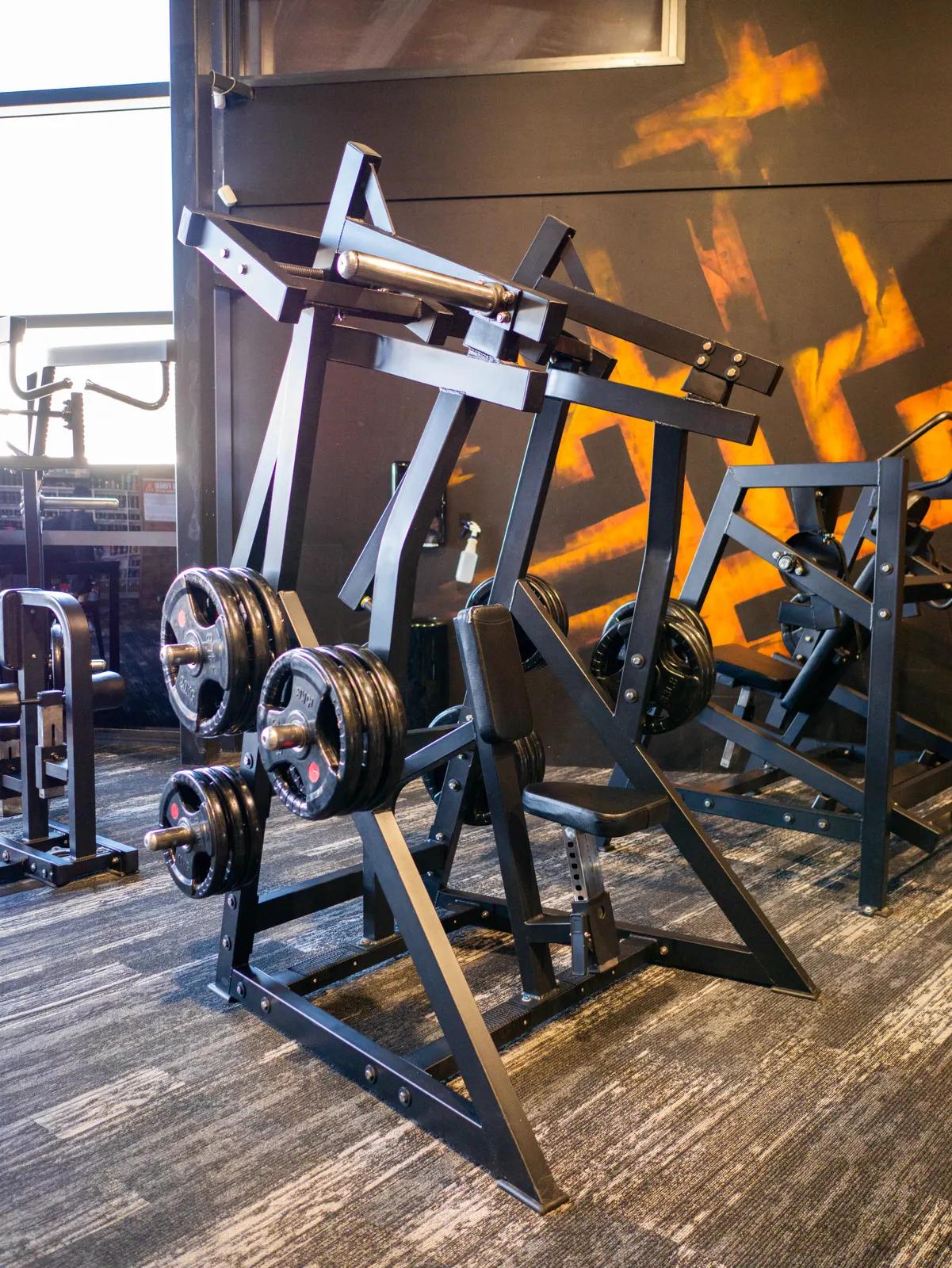 Plate-Loaded Iso-Lateral D.Y. Row Machine at Inception Gym Christchurch