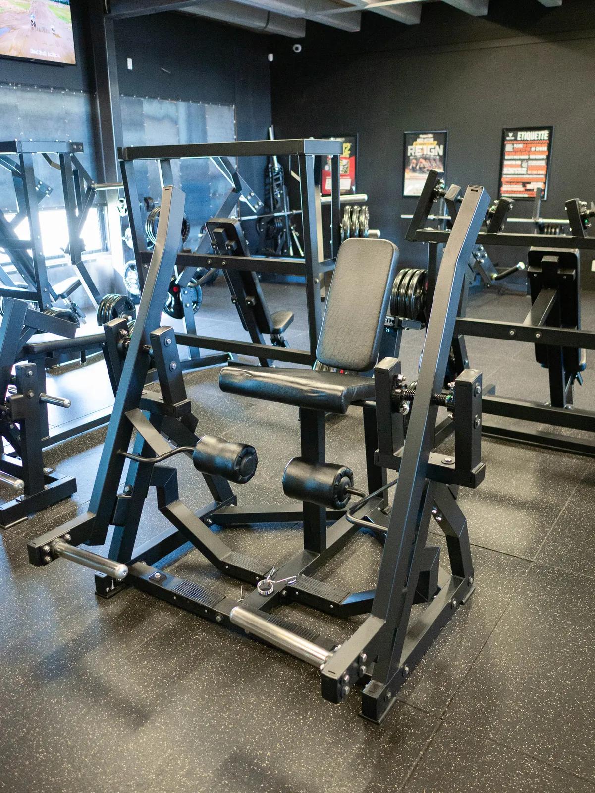 Plate-Loaded Leg Extension at Inception Gym Christchurch