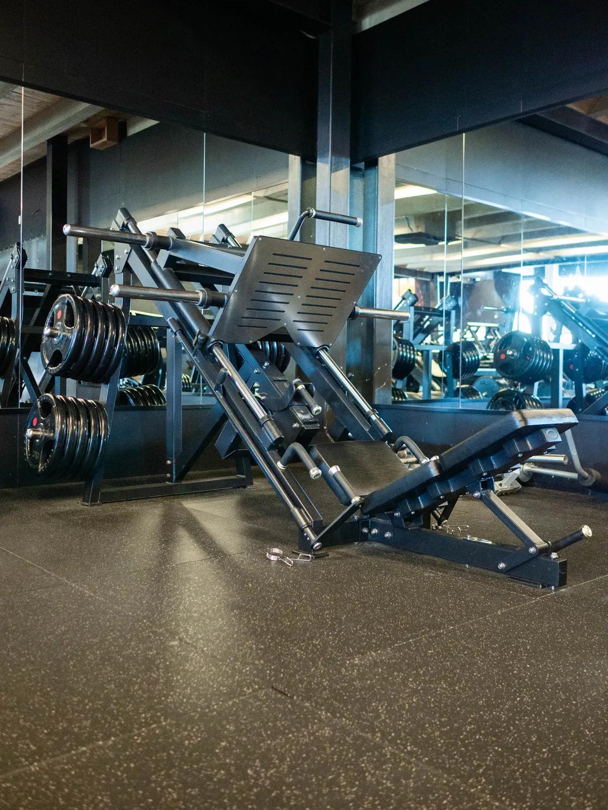Plate-Loaded Seated Leg Press at Inception Gym Christchurch