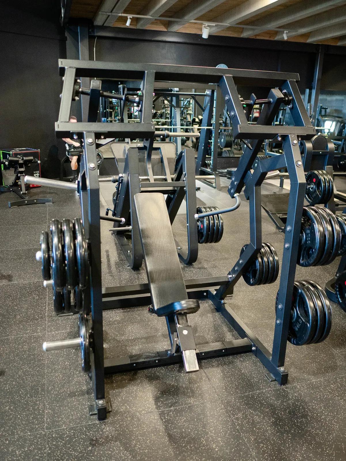 Plate-Loaded Shoulder Press Machine at Inception Gym Christchurch