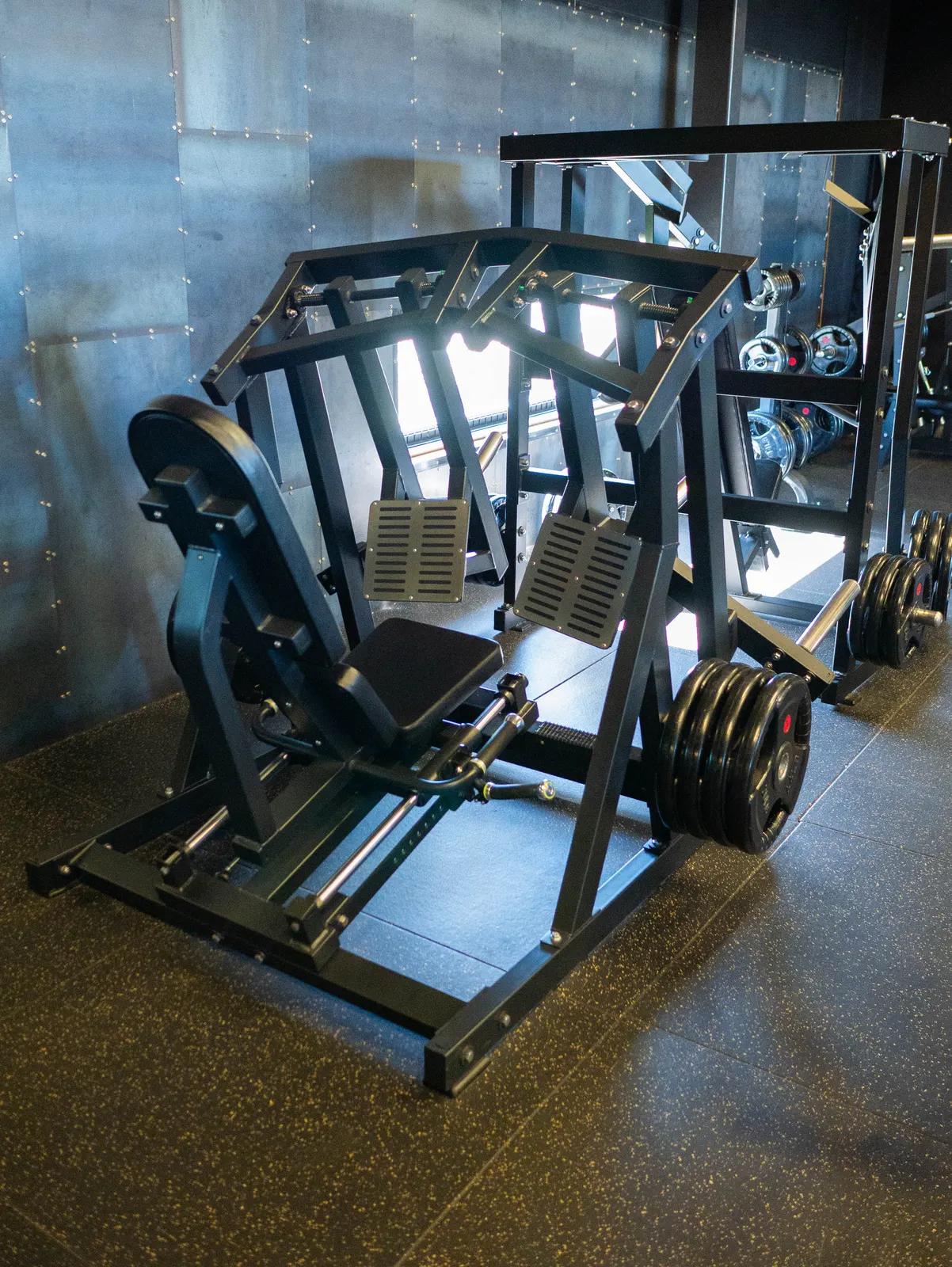 Plate-Loaded Uni-Lateral Leg Press at Inception Gym Christchurch