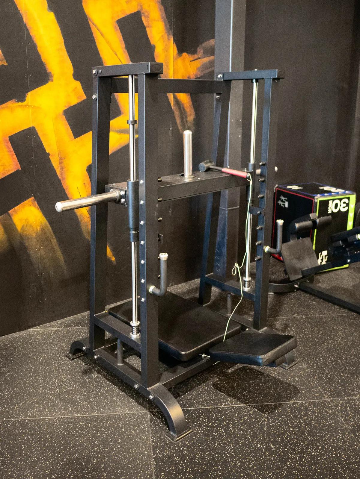 Plate-Loaded Vertical Leg Press at Inception Gym Christchurch