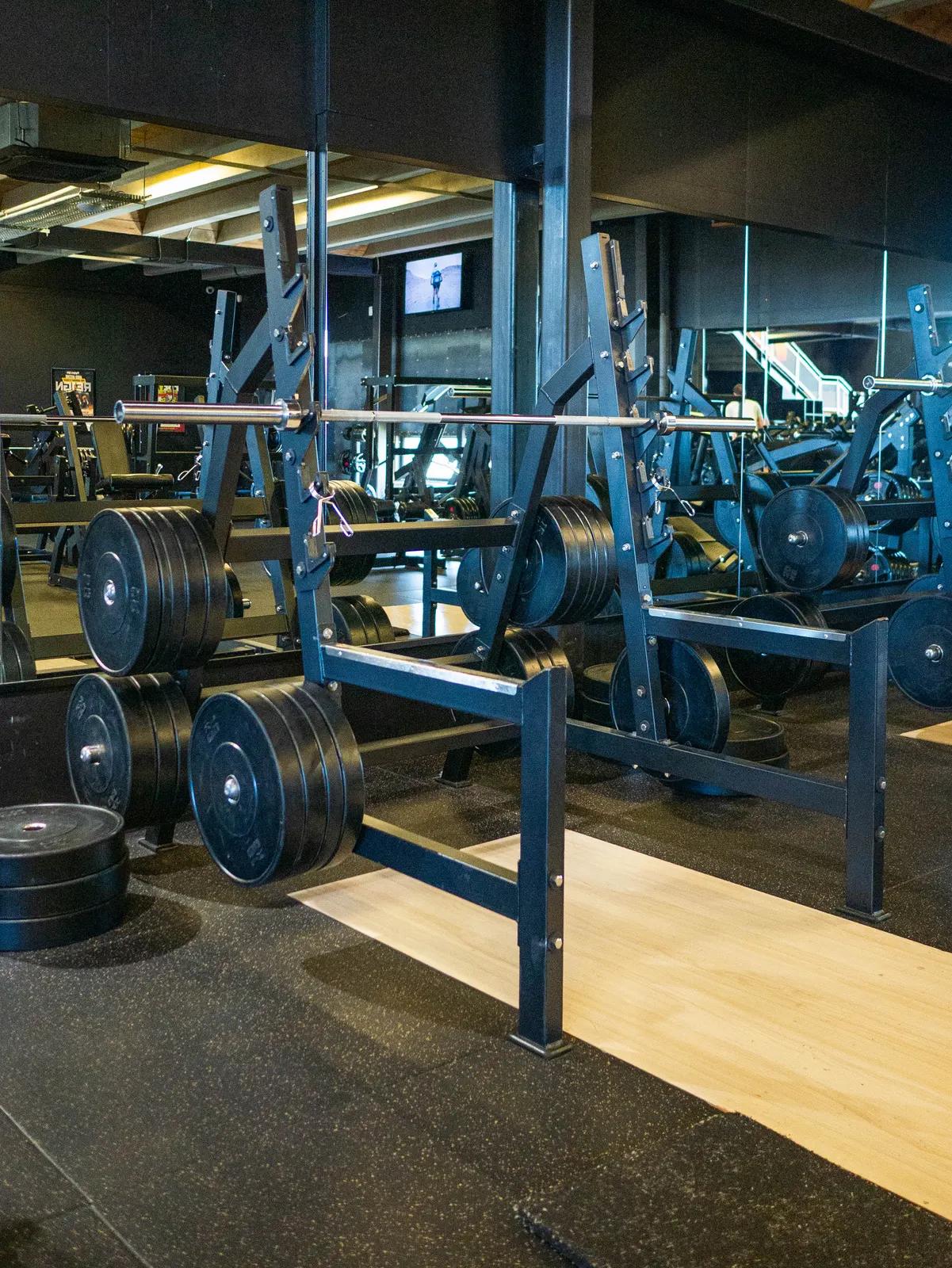 Squat Rack at Inception Gym Christchurch